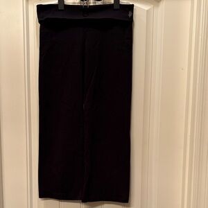 Victoria's Secret Black cropped leggings